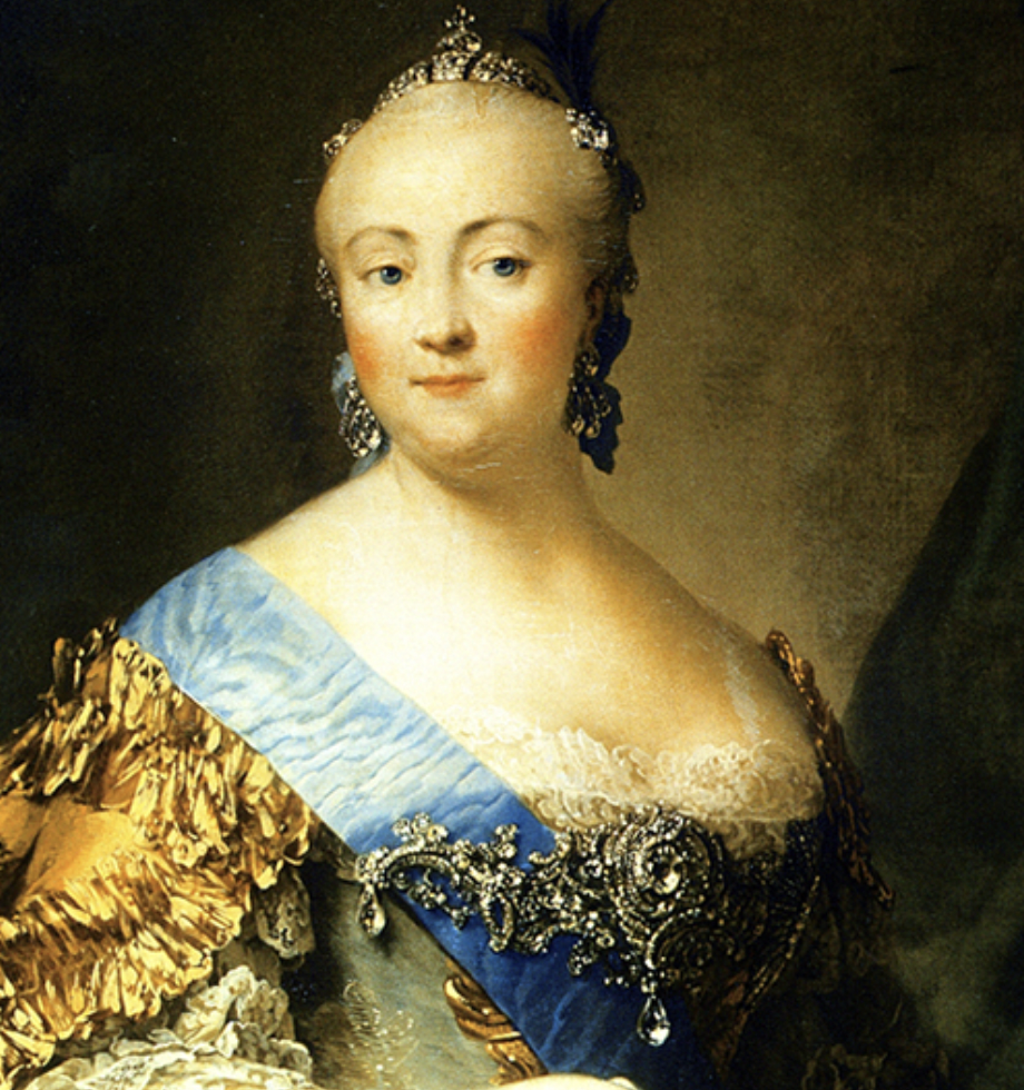 «Портрет императрицы Елизаветы Петровны» 1757 Холст, масло ГМЗ Царское Село