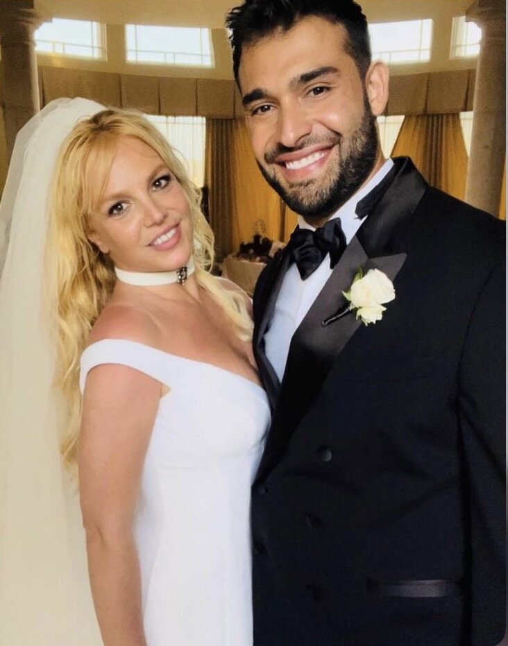     Свадьба Бритни Спирс и Сэма Асгари. Фото: @britneyspears