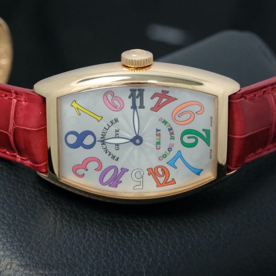 FRANCK MULLER CINTREE CURVEX WATCH 5850 SC COL DRM 5N