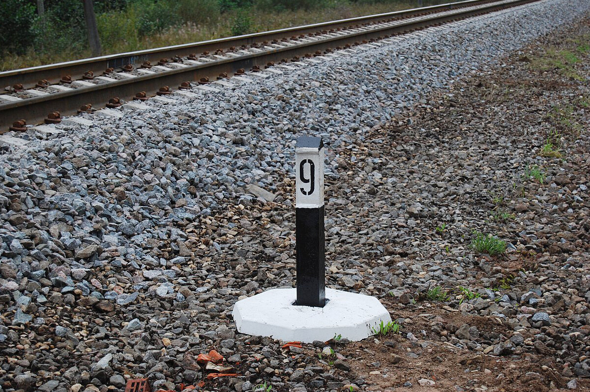 Пикетный столб | Автор фото: Юрий Киселёв