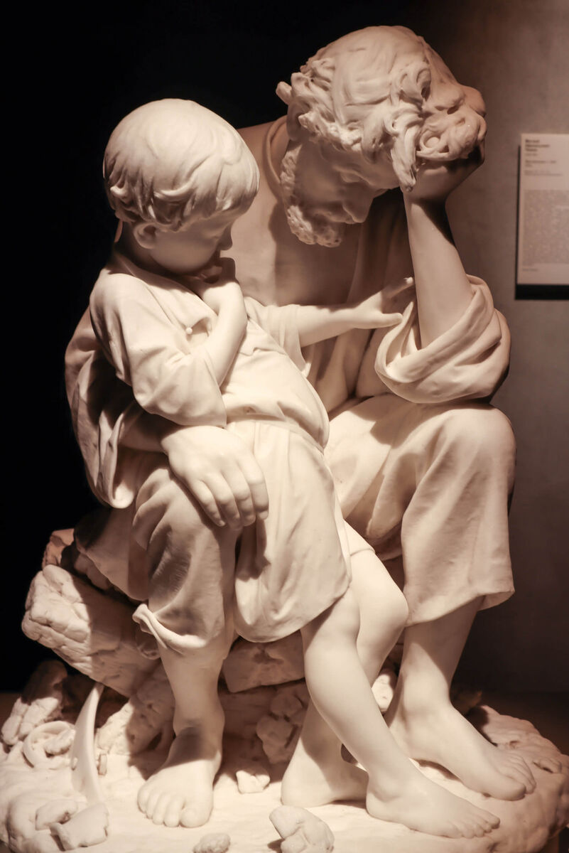 М. Чижов. Крестьянин в беде.1872