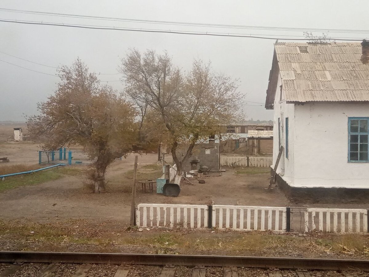 полустанок в Казахстане