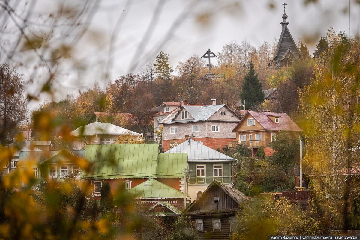 Плес Церковь осень