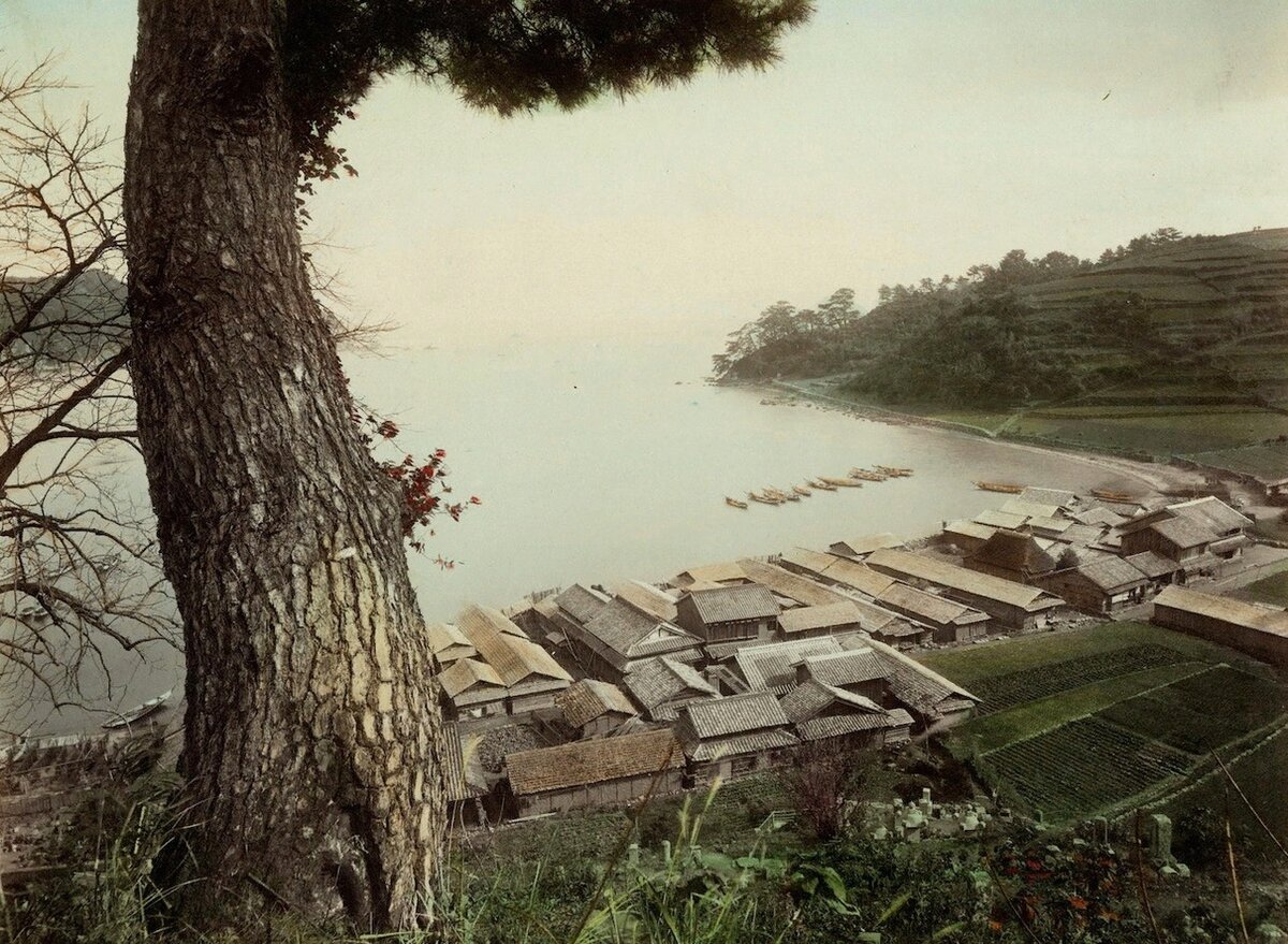 Порт Моги, Нагасаки. Неизвестный автор, 1880—1890-е