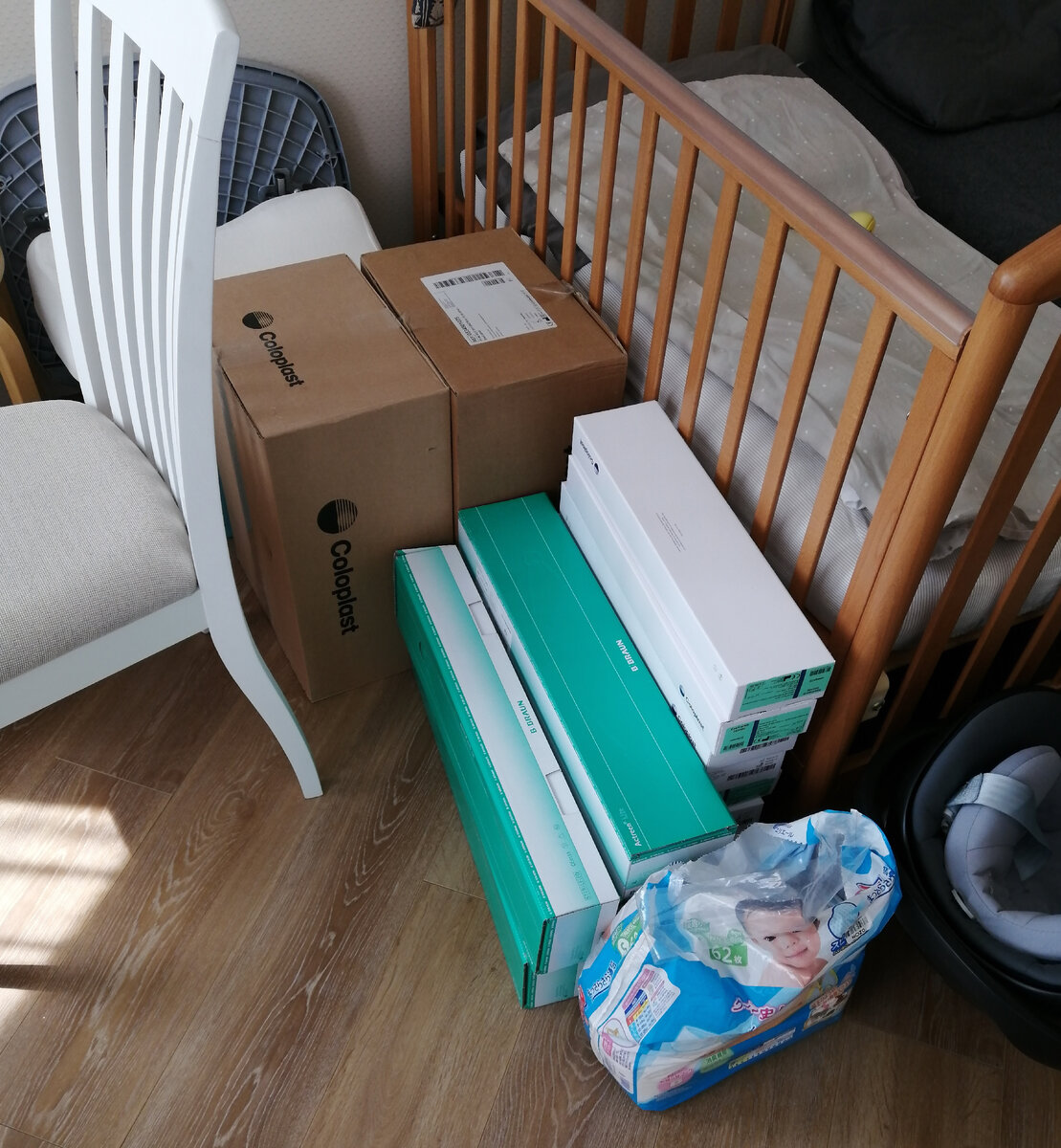 Начало упаковки