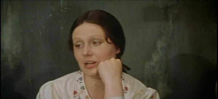 Екатерина в фильме "А у нас была тишина" (1977)