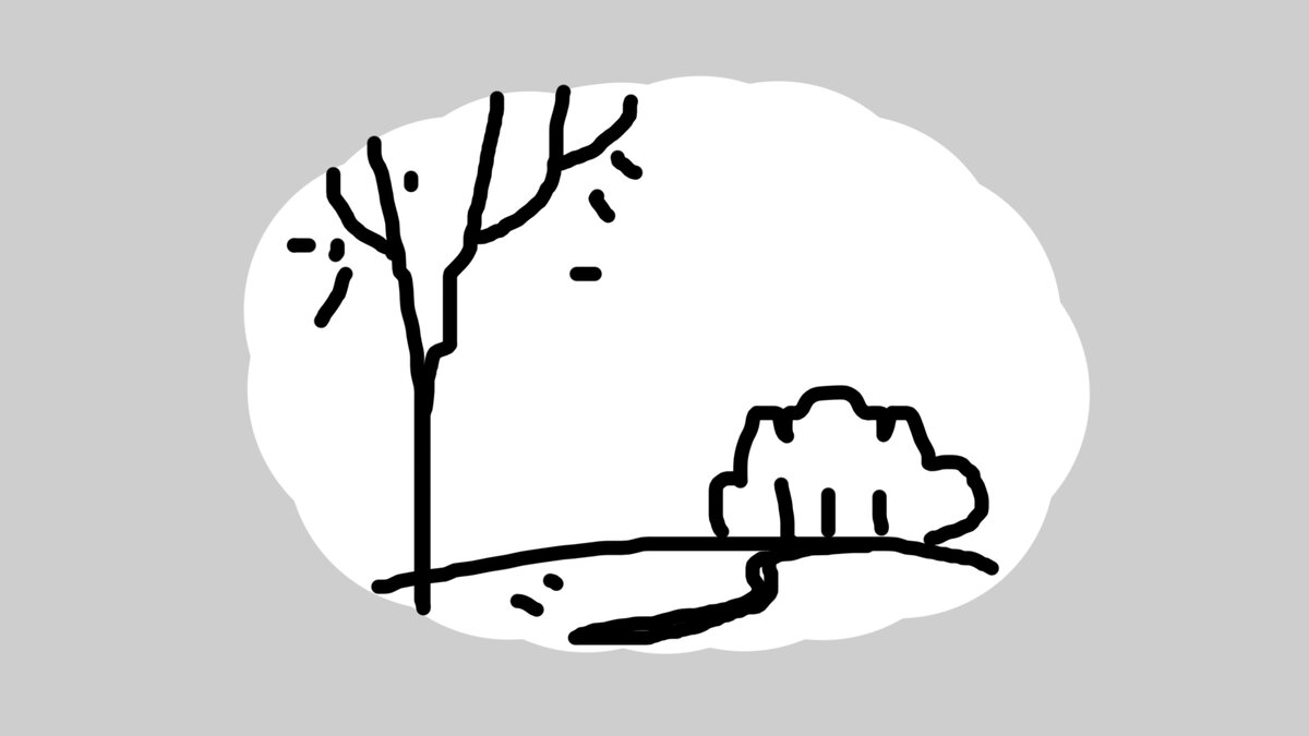 Темное на светлом