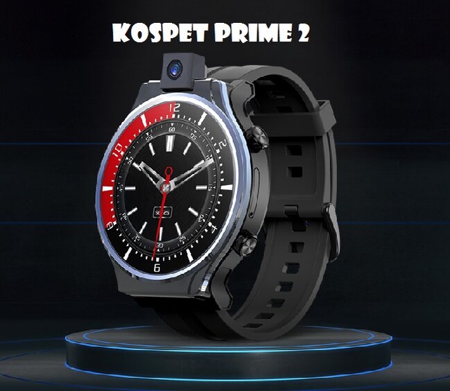 2. KOSPET Prime 2 — это еще одни умные часы с дисплеем и встроенной камерой, которые работают на устройстве Android. У них есть 4 ГБ ОЗУ и 64 ГБ встроенной памяти, а также множество функций, таких как GPS, NFC и Bluetooth.
