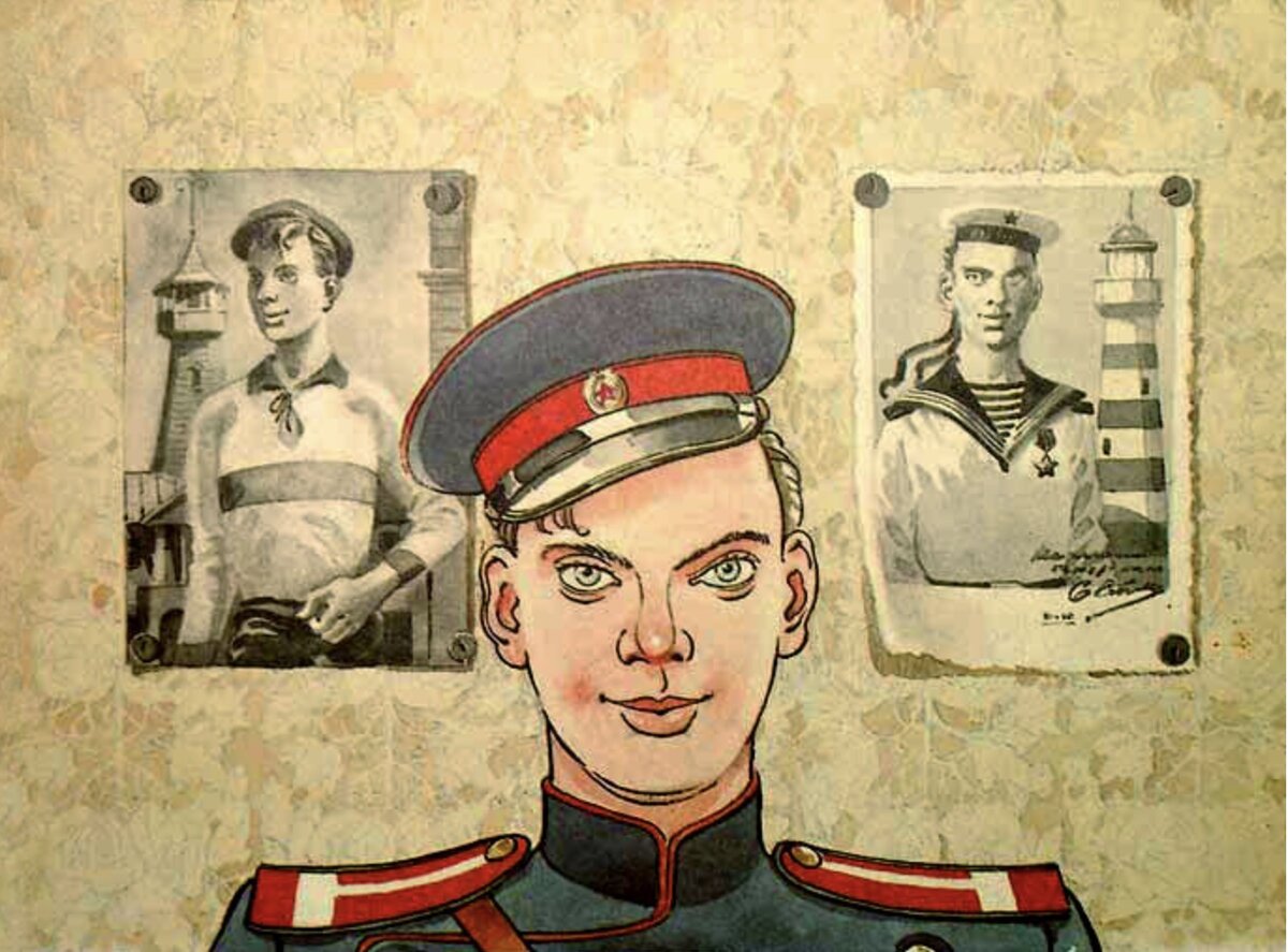 "Дядя Стёпа"(1936) Сергея Михалкова, иллюстрация Константин Ротова, источник Яндекс картинки