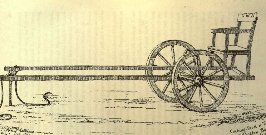 "Позорный стул", 1851 год. Источник: thetimes.co.uk