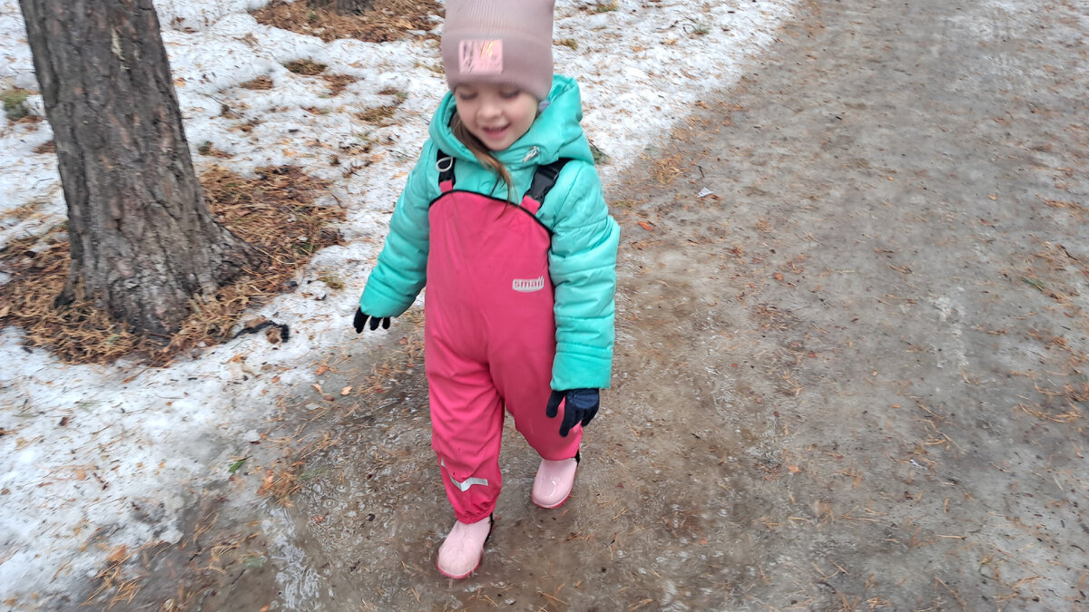 Тут маленькая лужа.