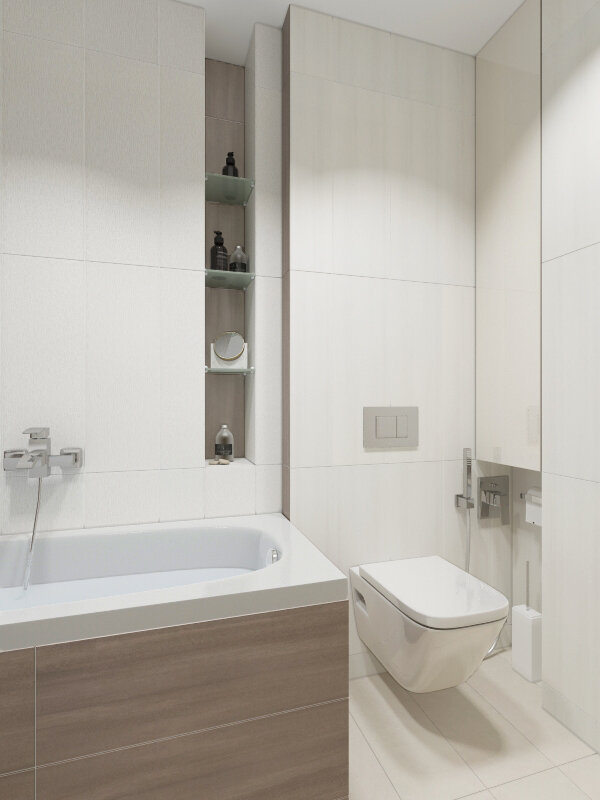 Интерьер ванной комнаты и туалета: идеи обновления ванного пространства
