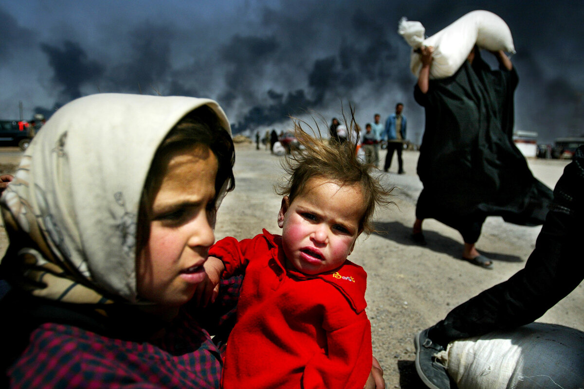 Иракская война 2003 дети