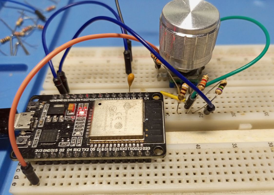 Подключение энкодера к аналоговому входу ESP32 - часть 2. | Электроника,  ESP32, Arduino | Дзен