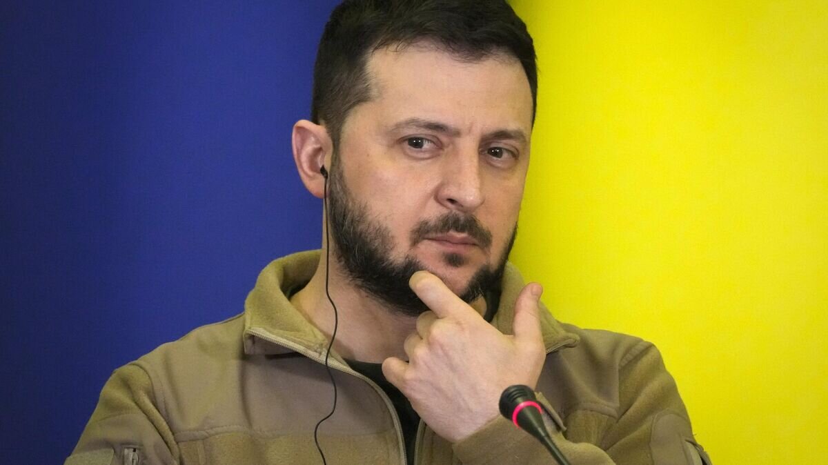    Президент Украины Владимир Зеленский© AP Photo / Efrem Lukatsky