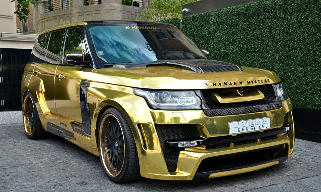 Range Rover Gold