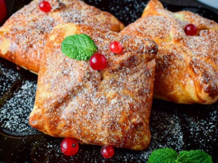 КОНВЕРТИКИ С ЯБЛОКАМИ ИЗ СЛОЕНОГО ТЕСТА В ДУХОВКЕ | Настарин готовит🥰 ...