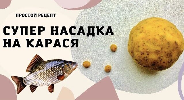 Насадки для ловли карася