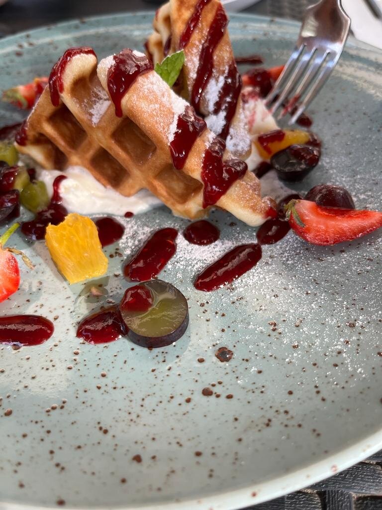 А вы любите вафли? Фото Е. Ленской.