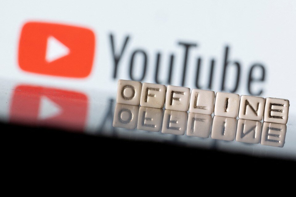     Апелляционный суд признал законность штрафа Google на 2 млрд рублей за блокировки на YouTube  REUTERS