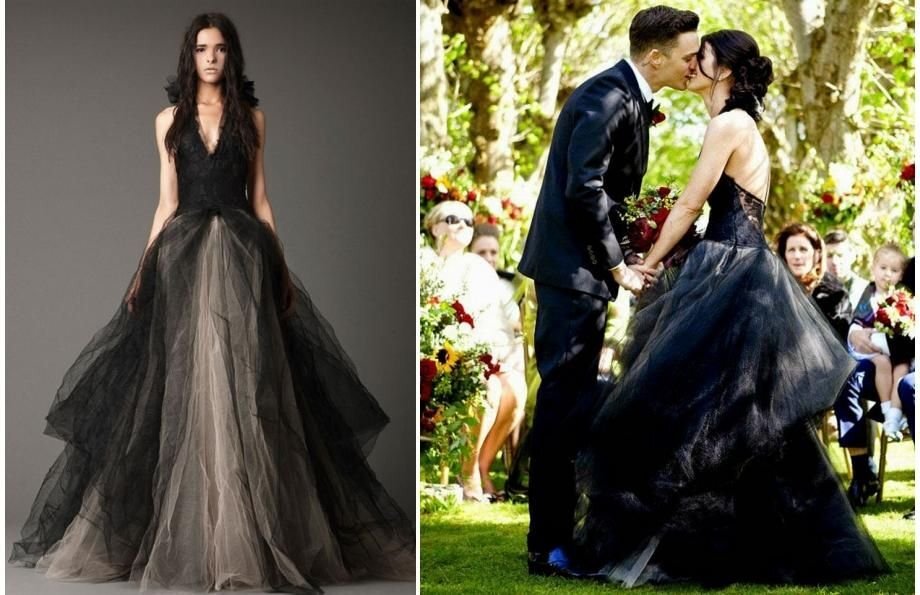 Свадебное платье в готическом стиле — фасоны, модели и образы невесты
