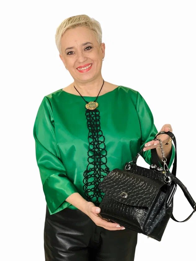 Кожаная сумка "Улла-02". Ателье Ирины Берзиной.