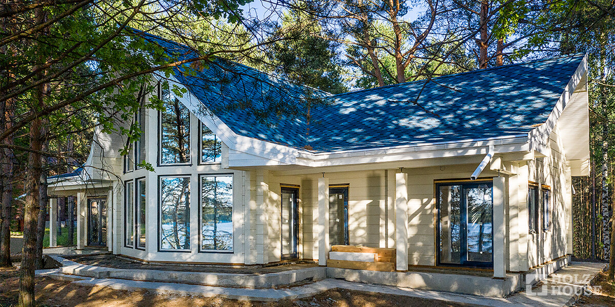 Дом из клееного бруса