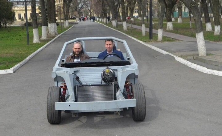 Испытания родстера «Крым». Фото novochgrad.ru