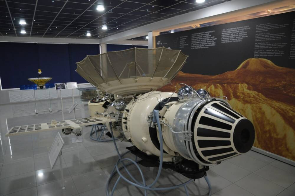 Макет автоматической межпланетной станции «Венера-4»  Фото: ФГУП «НПО им. С. А. Лавочкина» (laspace.ru)