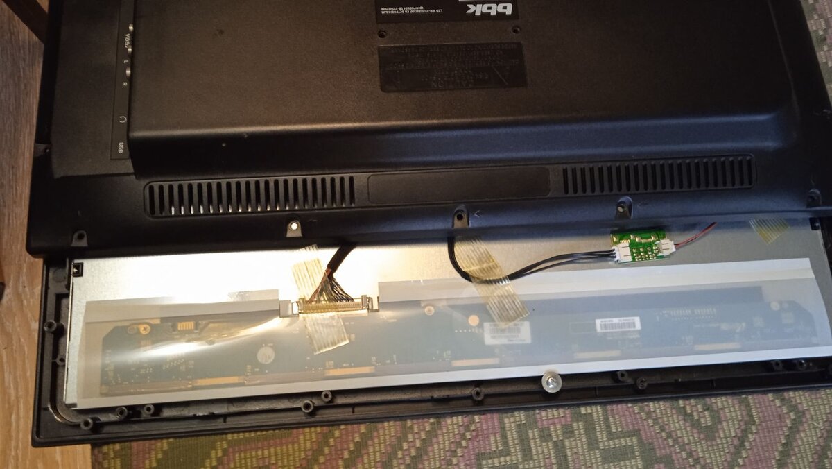 BBK LEM1968DT не выходит из дежурки, простенький ремонт. | Телепузик71 ...