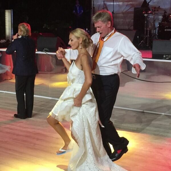    Дмитрий Песков и Татьяна Навка, фото:thevoicemag.ru