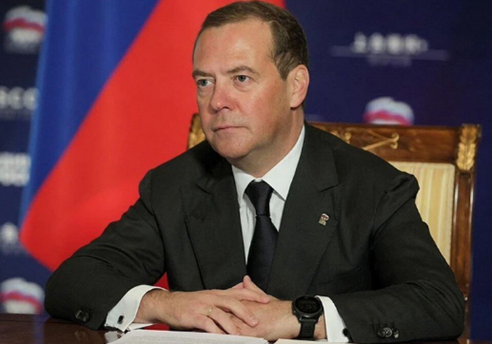     Медведев за распространение пиратских копий продукции Запада. Фото: GLOBAL LOOK PRESS