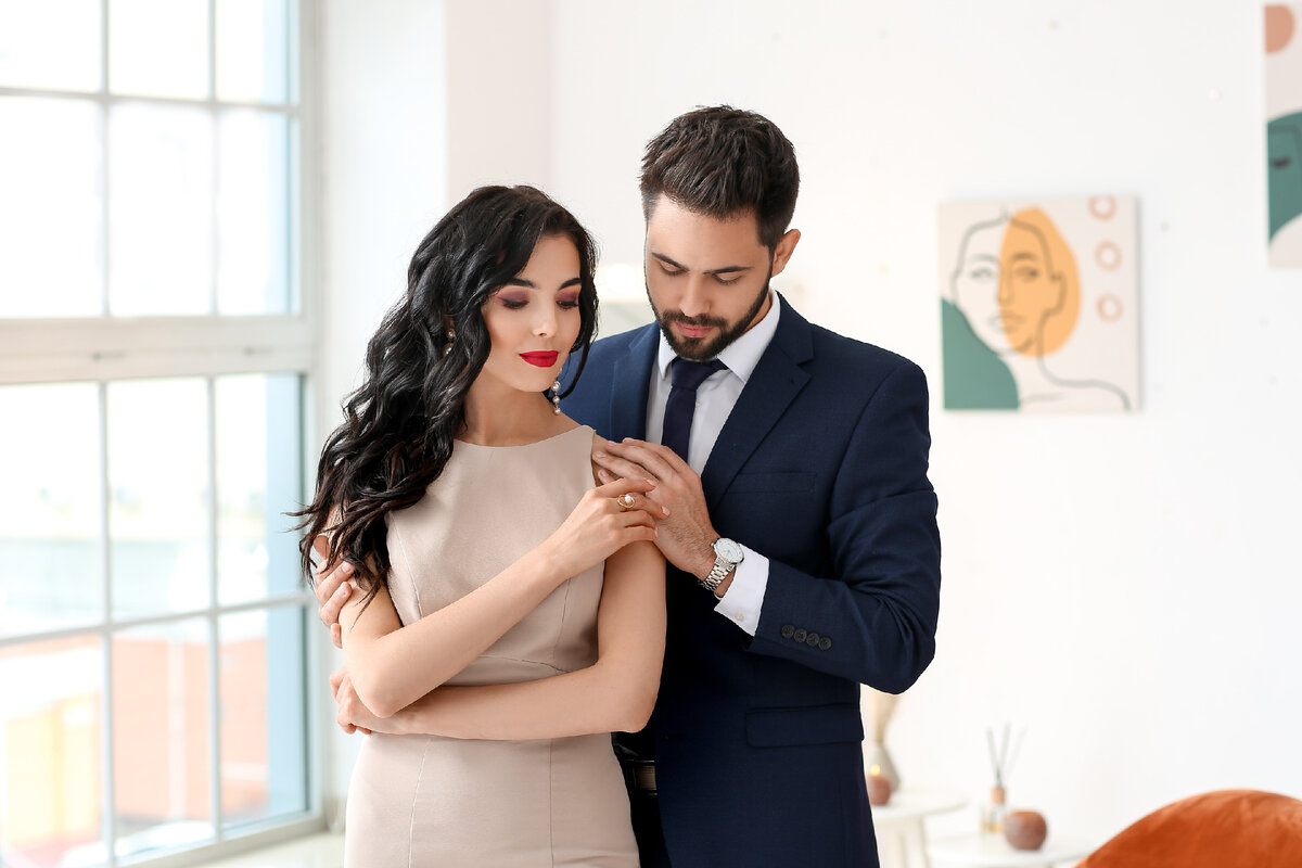 иллюстрация - интернет Оля и Андрей