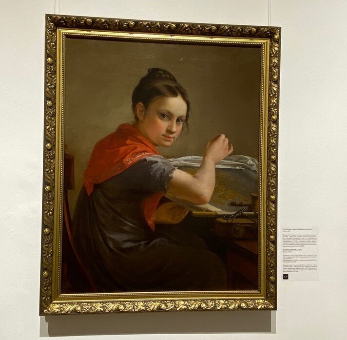 Тропинин В. Золотошвейка 1825
