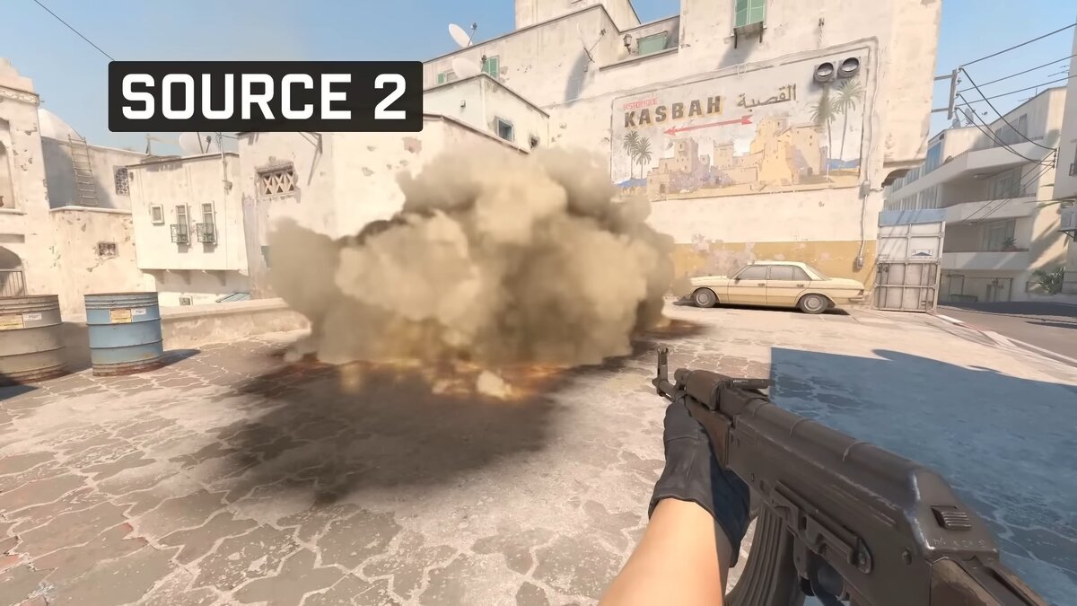 Ютубер сравнил карту Dust 2 из Counter-Strike на Source, Source 2 и Unreal  Engine 5 | CQ - игровые новости, косплей, киберспорт | Дзен