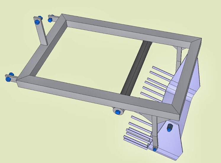 Самодельная картофелекопалка для мотоблока и минитрактора