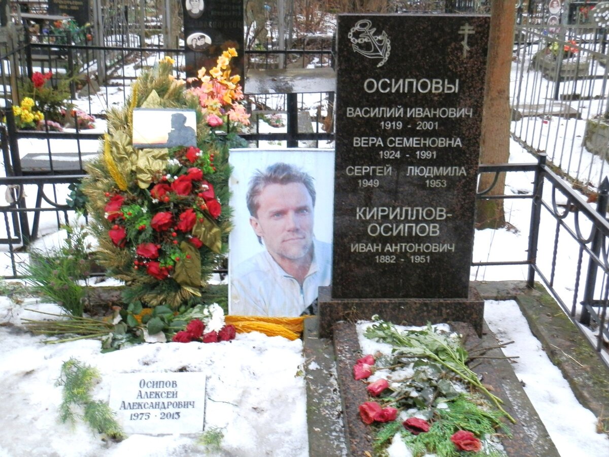 Алексей Александрович Осипов могила