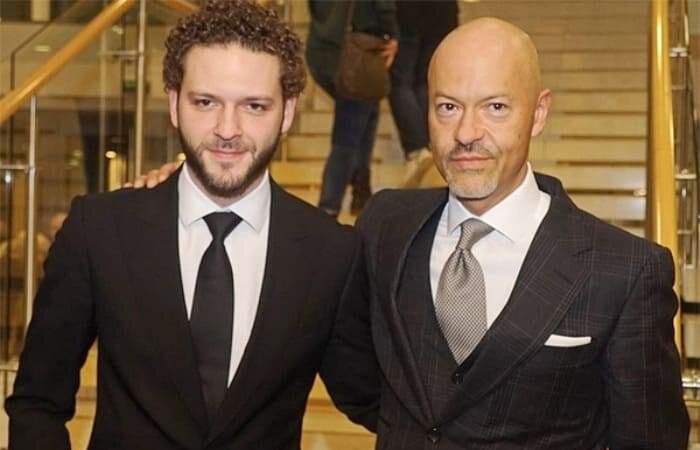 Константин Крюков с дядей. Фото из свободных источников