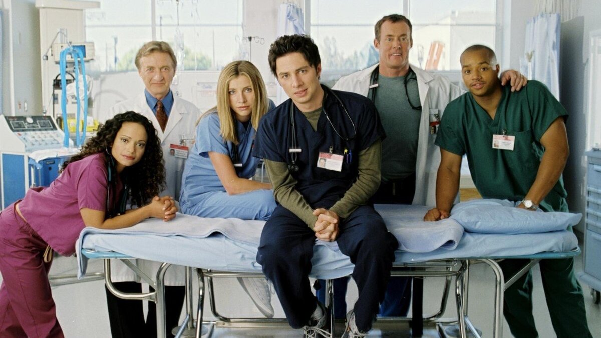 Профессии со знанием биологии: врачи (сериал «Клиника», (ABC Signature) 