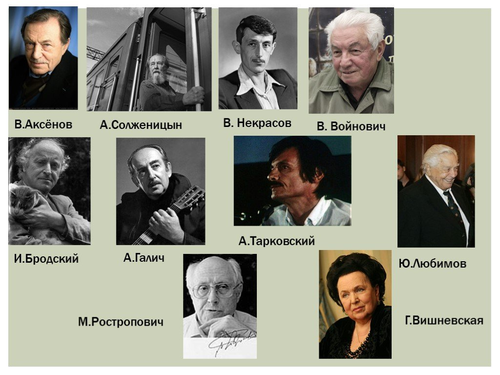 Советские диссиденты.