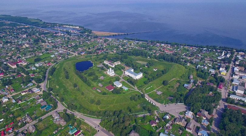 Фото настоящего Белозерска. Фото из открытого источника