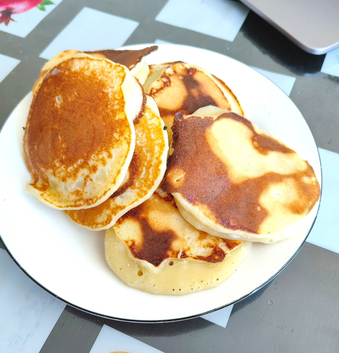 Неудачные жирафовые панкейки