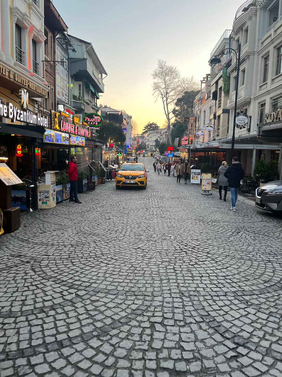 Одна из улочек Султанахмета