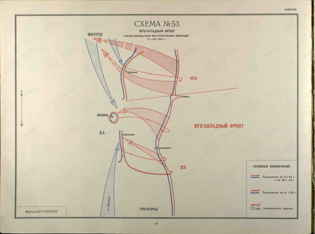 Карта юго западного фронта 1941