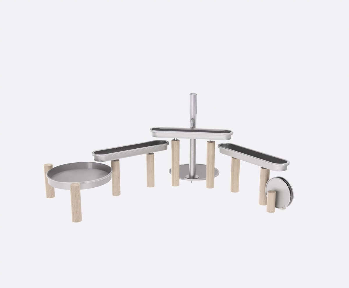 Оборудование для игр с песком и водой линейки Shelby Waterways