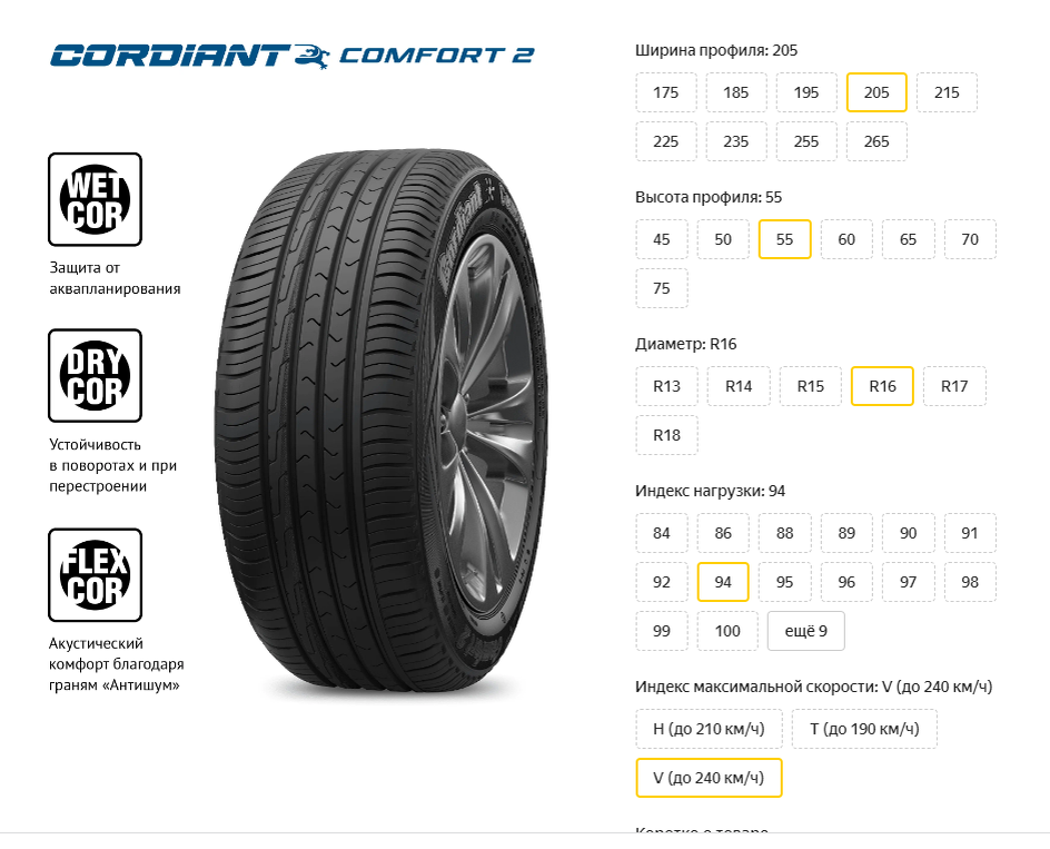 Cordiant Comfort2