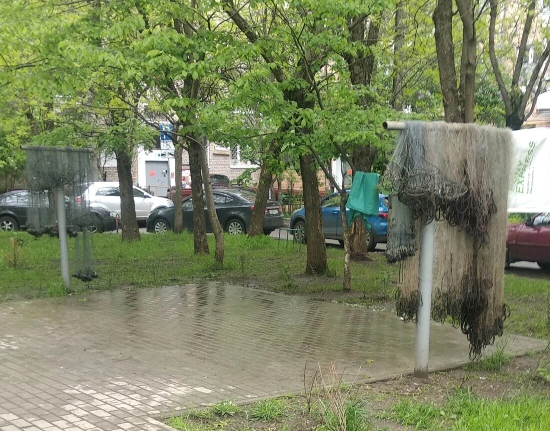 Вот такую картину я наблюдал в Москве в мае прошлого года. 