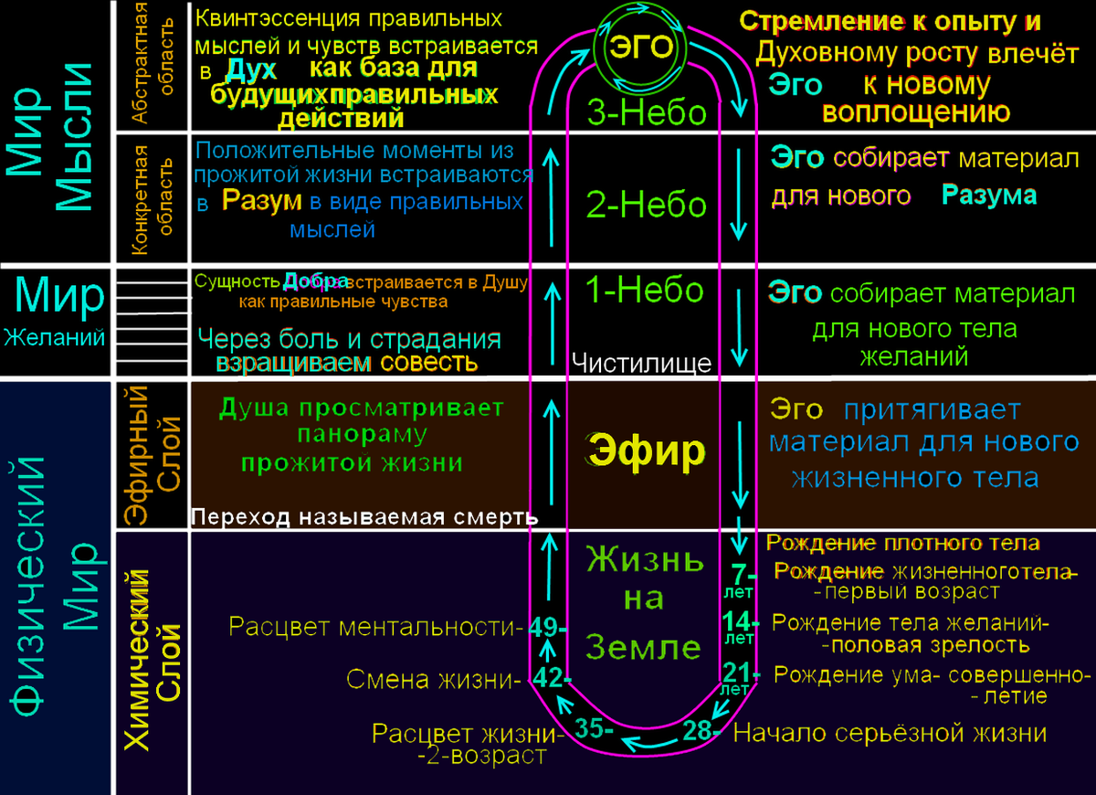 кругооборот жизни и иллюзия смерти
