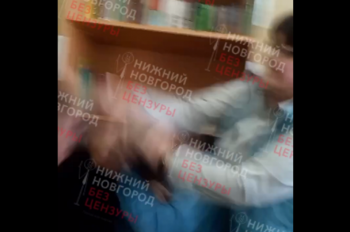    Учительница набросилась на школьников во время урока в Нижнем Новгороде