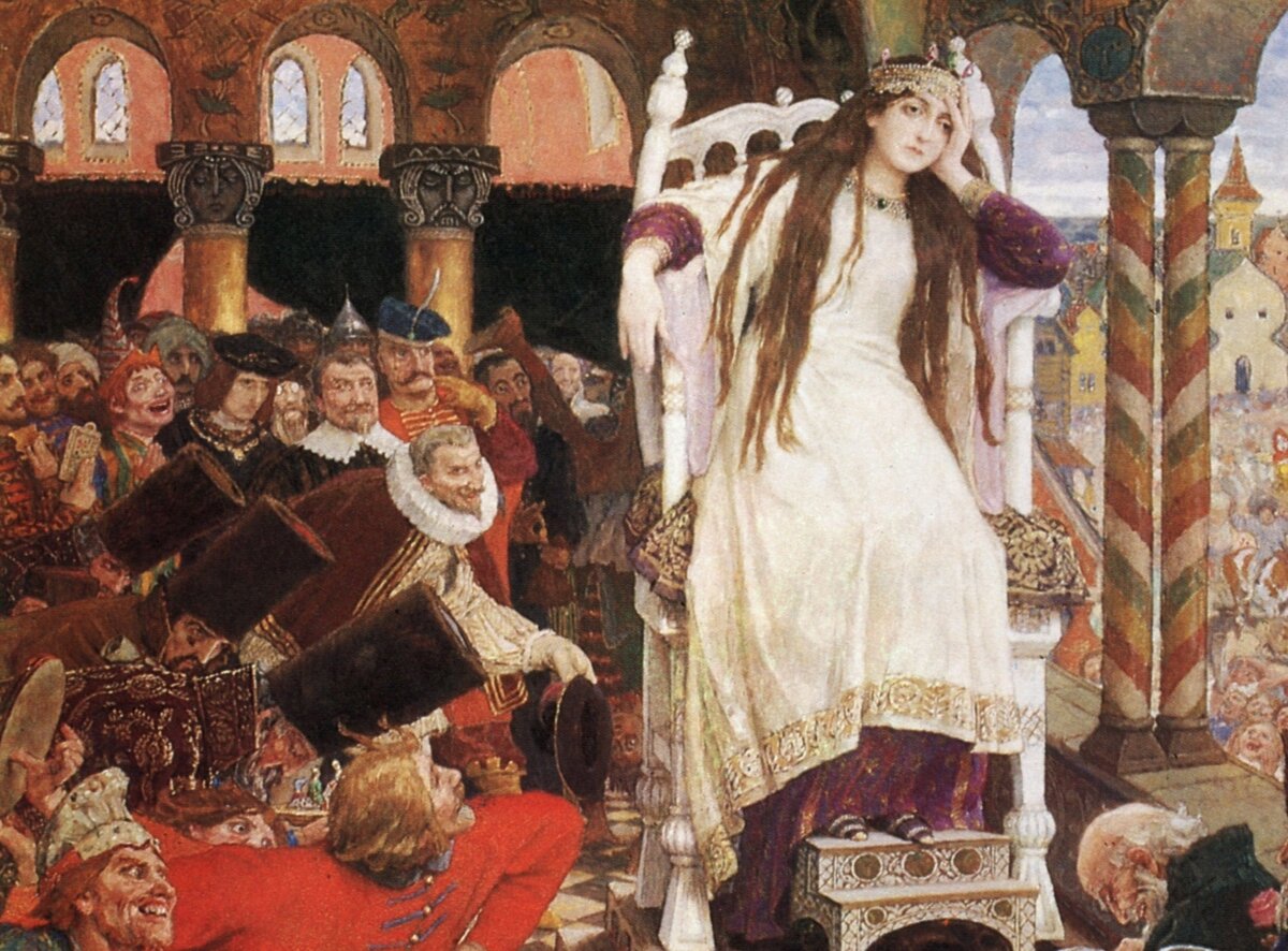 В.М. Васнецов. Царевна Несмеяна. 1914-24(?)